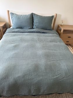 West Elm Duvet Cover + Shams