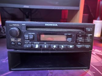 2000 Honda civic radio