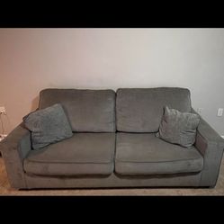 gray couch 