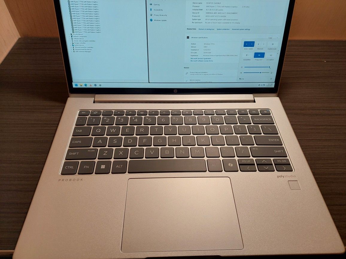 2025 laptop HP Probook 445 G11