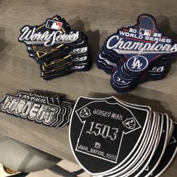 Patches Raiders Dodgers