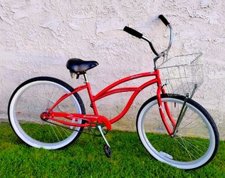 Classic Firmstrong 26" Beach Cruiser bike bicicleta basket