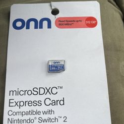 512GB microSDXC Express Card (Switch 2 Compatible) – High Speed 800MB/s