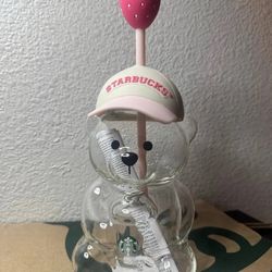 Pink Drink Starbucks Bear Cup