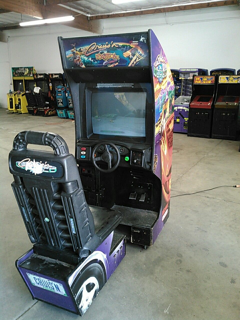 Dual Cruis'n World sit-down Arcade driving games for Sale in Dumfries, VA -  OfferUp