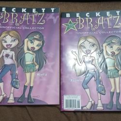 NWT Rare Bratz Yasmin and Nevra Unofficial Collector Magazine with Bratz Cards