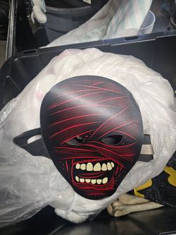 Halloween costume light up mask