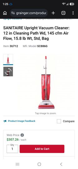 Sanitaire electrolux commercial vacuum