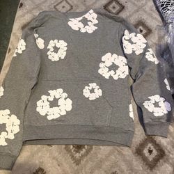 Gray Denim Tears Hoodie