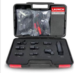 LAUNCH Non-16 Pin Adapter Kit OE-Compliant Connectors Compatible for All LAUNCH X-431 Diagnostic Tool [X-431 V/V+, X-431 PRO S+/3S+/5/MINI, X-431 PAD 