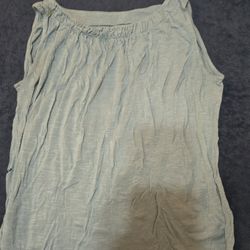mint green tank top