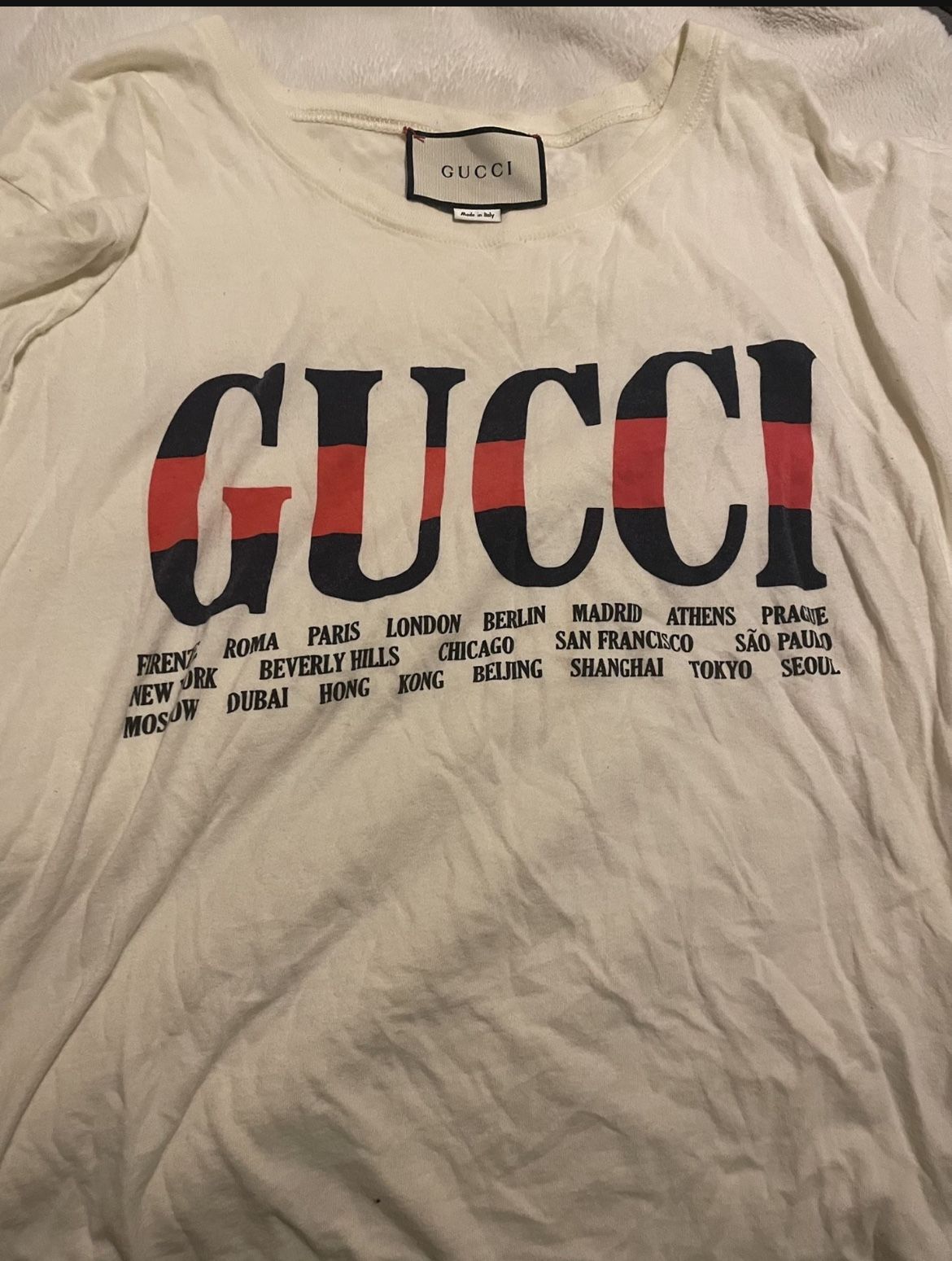 Gucci Shirt (looking For Cash Or Trades) Hit me With Offers