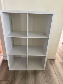 6 cube storage organizer
