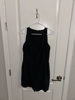 BCBG Max Azria Black Sleeveless Shift Dress