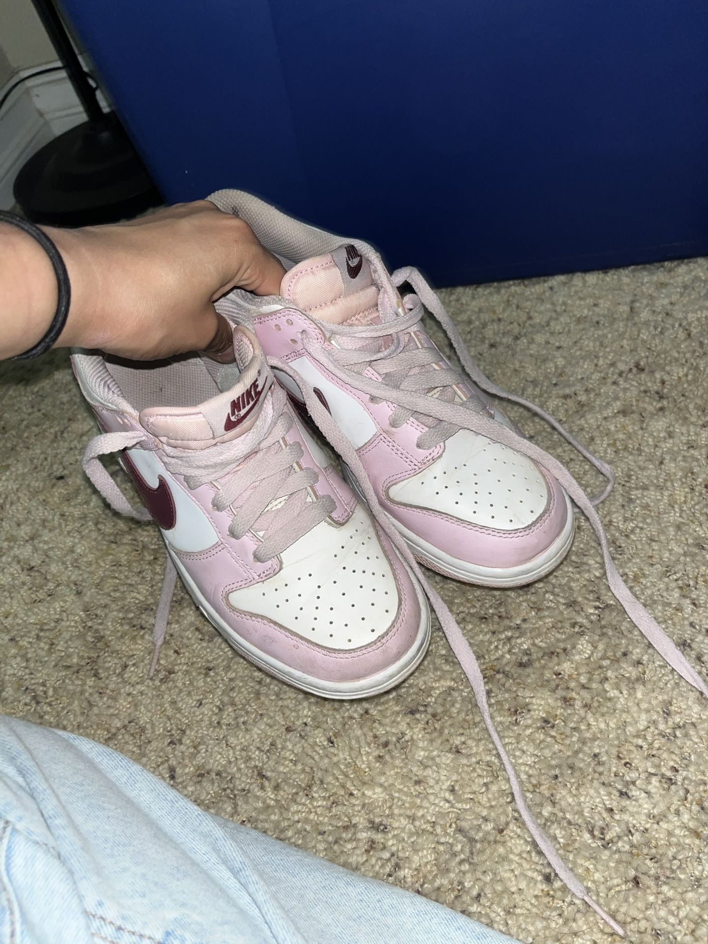 Nike Pink Foam dunks