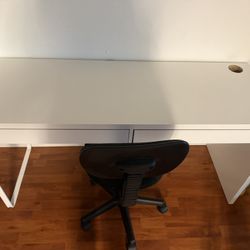 Long Writers/art Table And Chair 