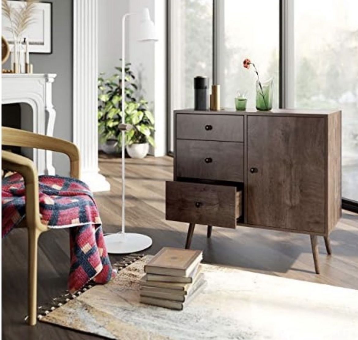 Cabinet Furniture Night Stand Shelf
