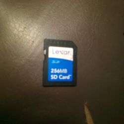 Lexar 256MB SD CARD