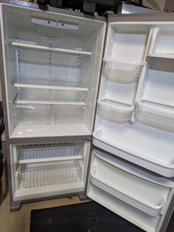 Unused Refrigerator in Garage