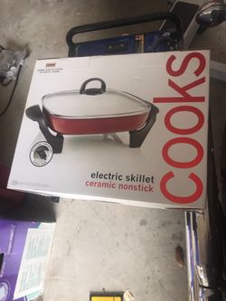Cooks Electric Skillet