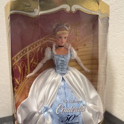 1999 Walt Disney 50th Anniversary Cinderella Barbie 