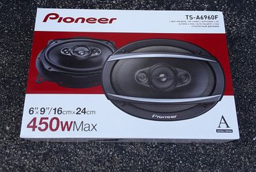 NEW! 6X9 speakers pair 450W