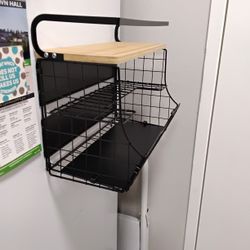 Magnetic  Fridge Spice And Fruit Rack Shelf