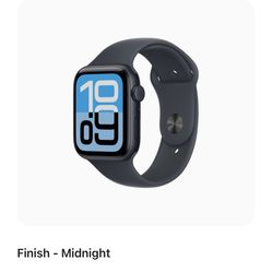 Apple Watch SE (3rd Gen, Midnight, 44mm Case, 46mm Band, Cellular)