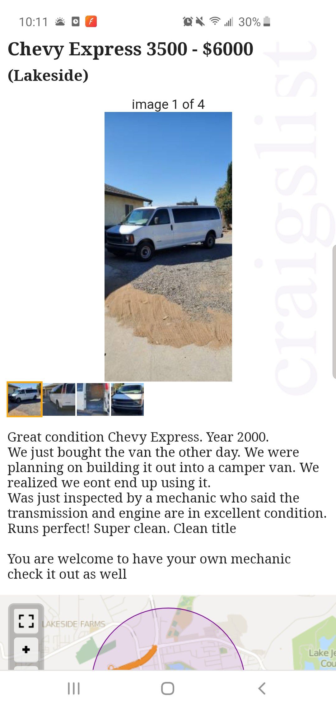 2000 Chevrolet Express