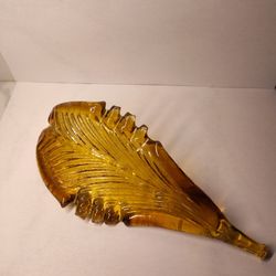 Glass Amber Color leaf