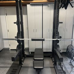Fray Fitness Half Rack (Weights, Barbell, and accessories NOT included)