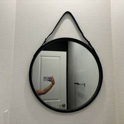 Mirror & Matching Towel Holder 