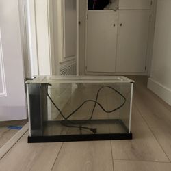 Fluval 5 gallon aquarium fish tank 