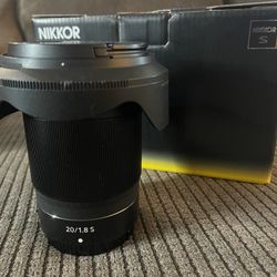 Nikon Z 20mm f1.8 S