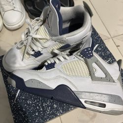 Air Jordan 4 Retro White/midnightnavy