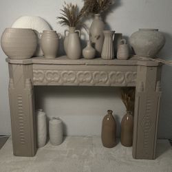 Tan Matte Vase Collection