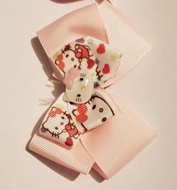 Hello kitty hair bow