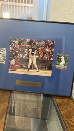 Sammy Sosa Photo Card Framed