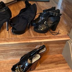 Heels Crocs And Sneakers