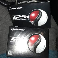 Brand New Taylormade TP5x Golf Balls