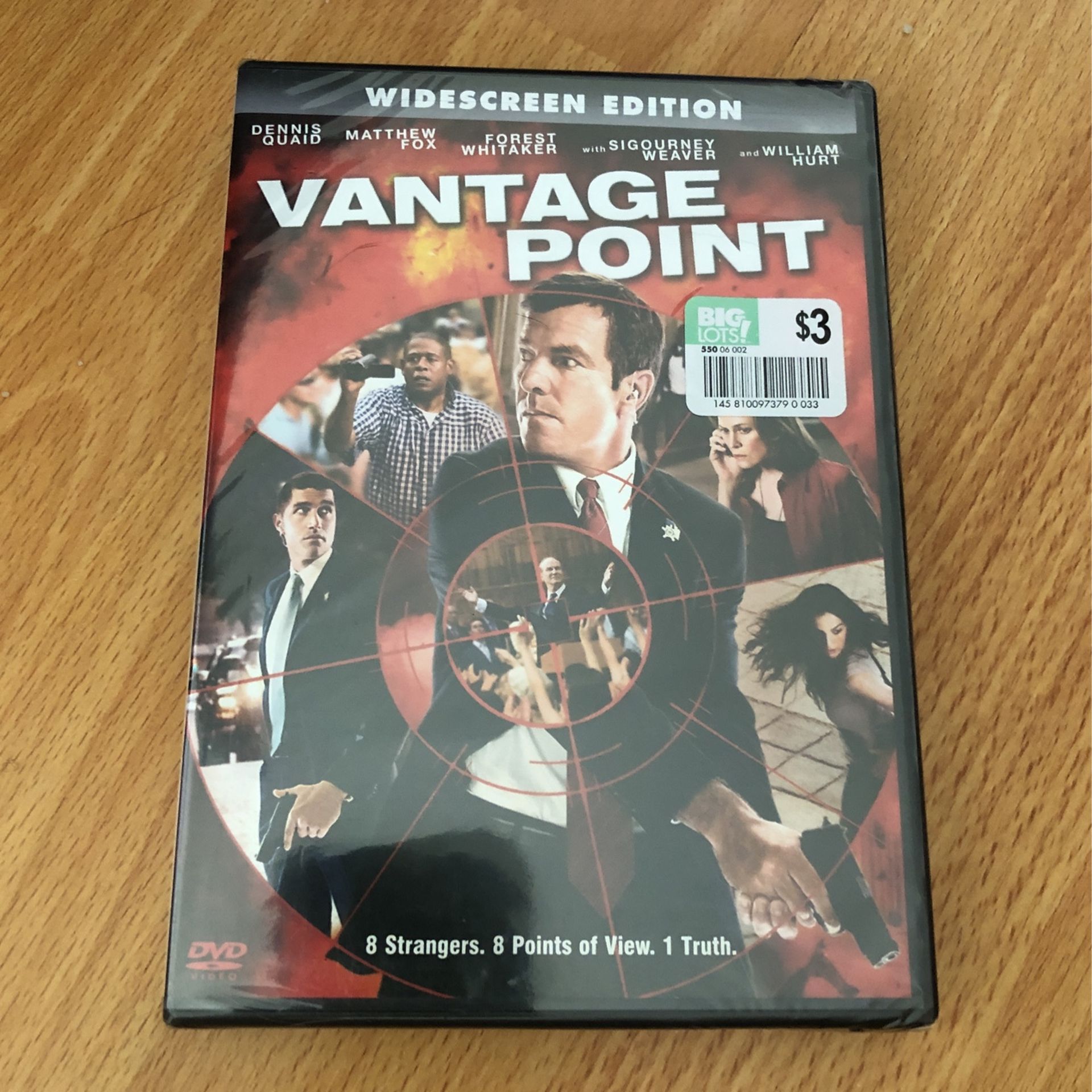 Vantage Point movie Dvd
