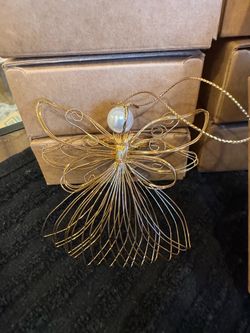 NIB Lot of 11 vintage 1997 Avon, radiant angel ornament