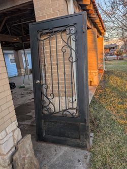 Metal door