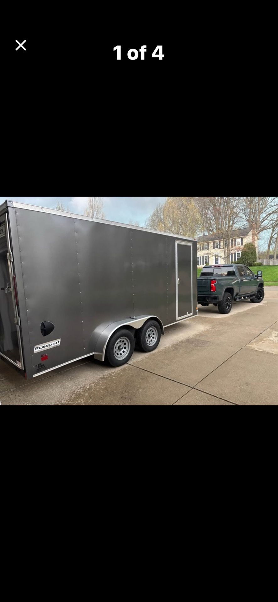 2025 Haulmark 7x16 Enclosed Trailer
