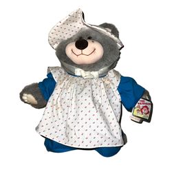 VTG Applause Elly Mae Hatfield Plush #5924 The Hatfields Teddy Bear 1986 w/ Tags