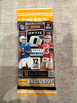 2023 Donruss Optic NFL Football Value Pack Cello Fat Packs (Factory Sealed)