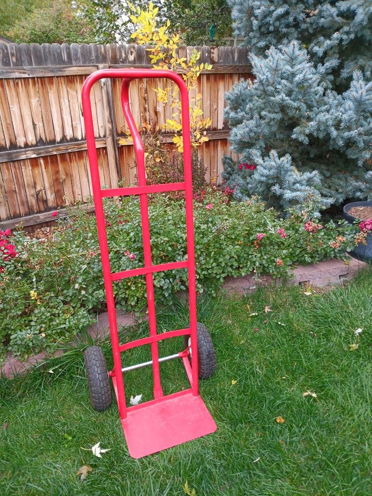 Loading Dollie Dolly 600lb Weight Capacity Red