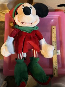 Minnie Mouse Christmas Plushy
