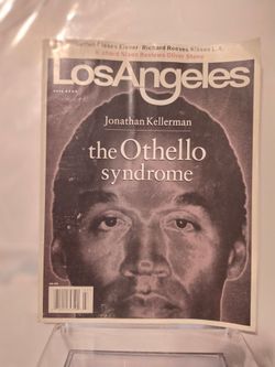 Los Angeles magazine The Othello Syndrome July 1995 OJ SIMPSON