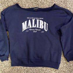Juniors Malibu sweatshirt-size S